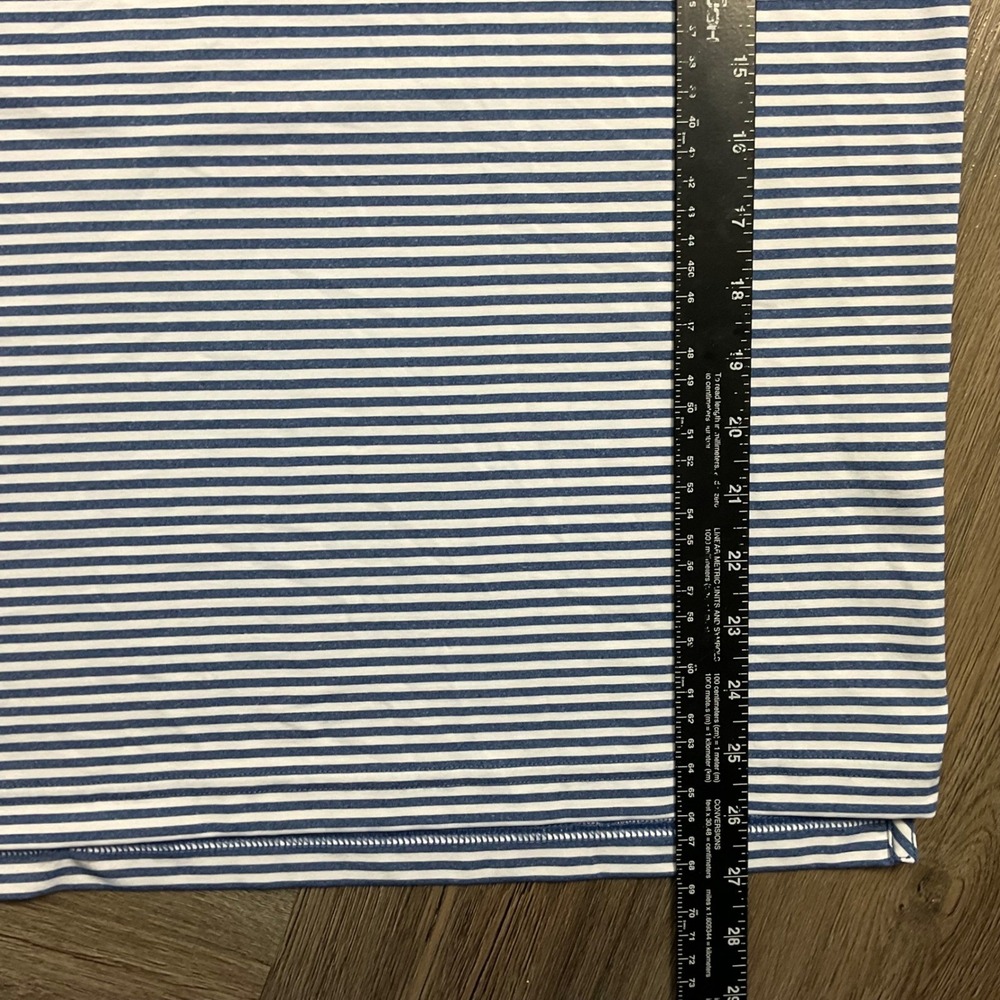 Vineyard Vines Performance Polo Shirt Mens XS Blue White Stripe Preppy Golf - Picture 7 of 7